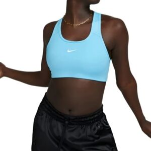 NWT Nike Swoosh Women's Light Blue Sports Bra Size Large